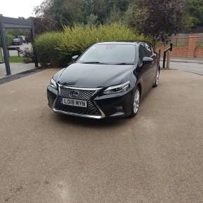 LEXUS CT 2018 (18) at Estuary Cars Pluckley